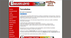 Desktop Screenshot of kaluste-loyto.fi